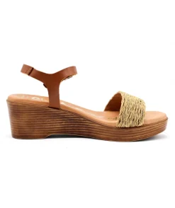Discount L'Empreinte Chaussures OH MY SANDALS 4850 taupe