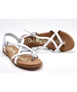 Best L'Empreinte Chaussures OH MY SANDALS 4541 blanc