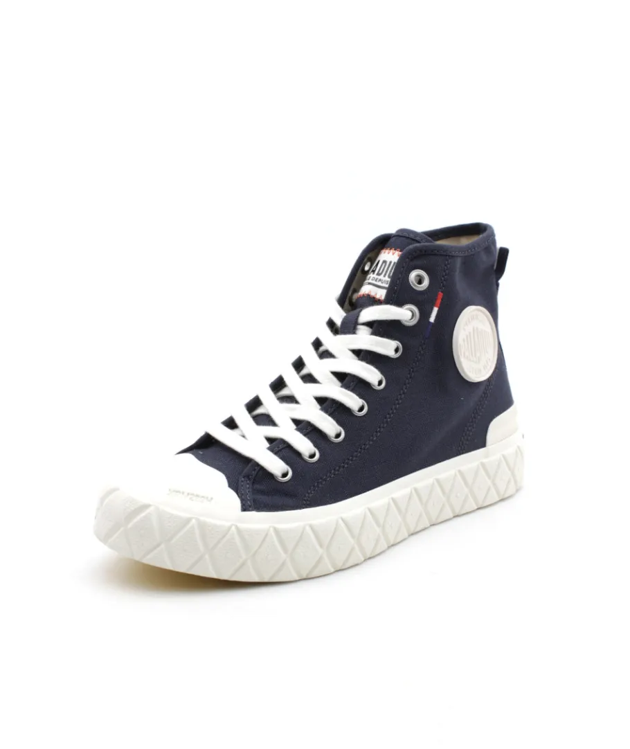 Discount L'Empreinte Chaussures PALLADIUM PALLA ACE CANVAS MID marine