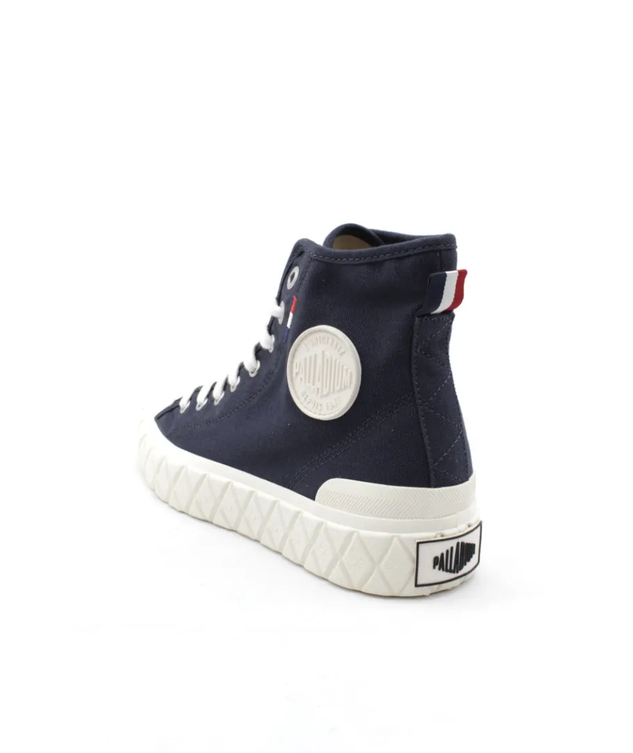 Discount L'Empreinte Chaussures PALLADIUM PALLA ACE CANVAS MID marine