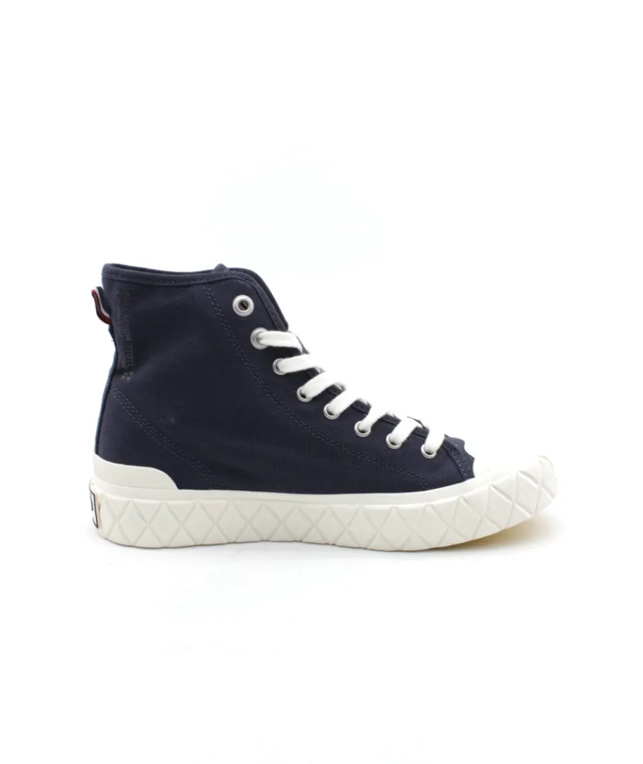 Discount L'Empreinte Chaussures PALLADIUM PALLA ACE CANVAS MID marine