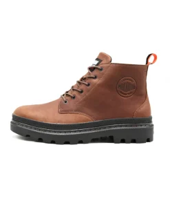 Discount L'Empreinte Chaussures PALLADIUM PALLATROOPER HI marron