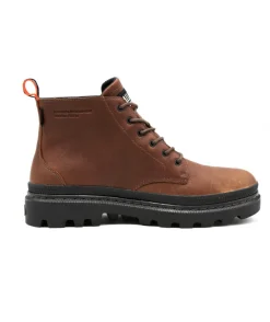 Discount L'Empreinte Chaussures PALLADIUM PALLATROOPER HI marron