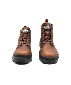 Discount L'Empreinte Chaussures PALLADIUM PALLATROOPER HI marron