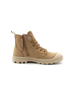 Online L'Empreinte Chaussures PALLADIUM PAMPA HI ZIP WL marron