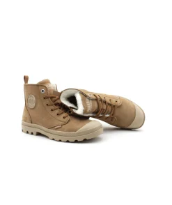 Online L'Empreinte Chaussures PALLADIUM PAMPA HI ZIP WL marron