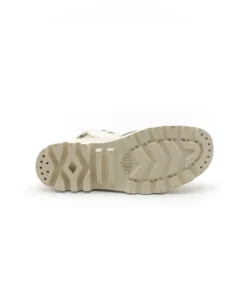Sale L'Empreinte Chaussures PALLADIUM PAMPA HI ZIP WL CREME