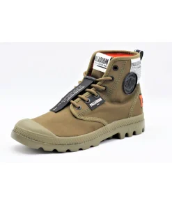 Online L'Empreinte Chaussures PALLADIUM PAMPA LITE OVERLAB kaki