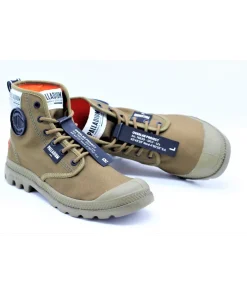 Online L'Empreinte Chaussures PALLADIUM PAMPA LITE OVERLAB kaki