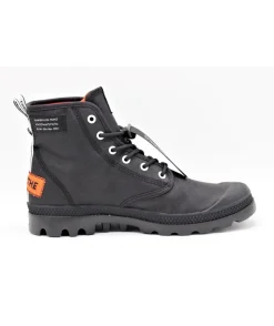 Fashion L'Empreinte Chaussures PALLADIUM PAMPA LITE OVERLAB noir