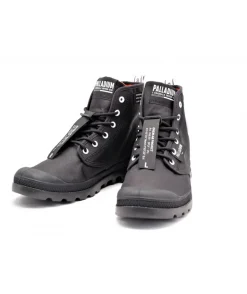 Fashion L'Empreinte Chaussures PALLADIUM PAMPA LITE OVERLAB noir