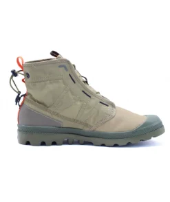 Hot L'Empreinte Chaussures PALLADIUM PAMPA TRAVEL LITE kaki