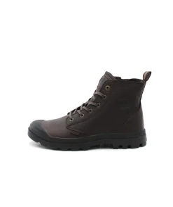 Hot L'Empreinte Chaussures PALLADIUM PAMPA ZIP LTH Marron fonce