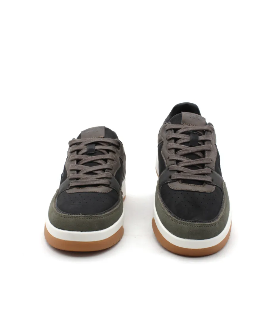 Discount L'Empreinte Chaussures PANTOFOLA D'ORO LONGI CB UOMO LOW noir