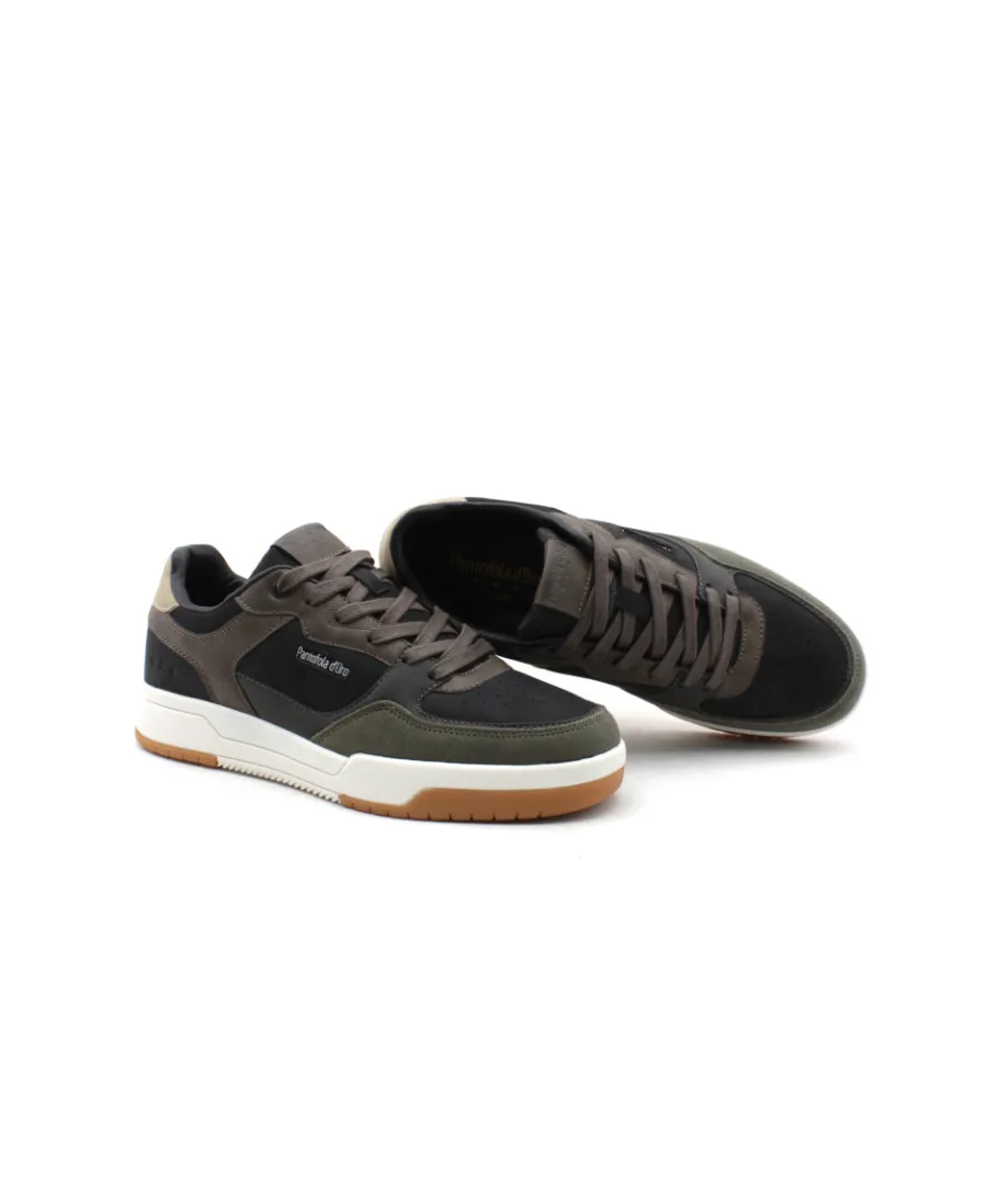 Discount L'Empreinte Chaussures PANTOFOLA D'ORO LONGI CB UOMO LOW noir