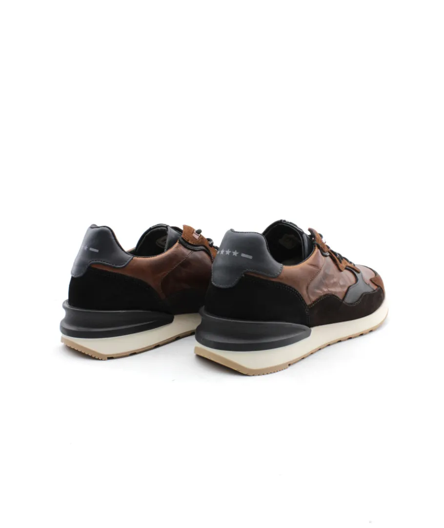 Cheap L'Empreinte Chaussures PANTOFOLA D'ORO TREVISO RUNNER UOMO LOW camel