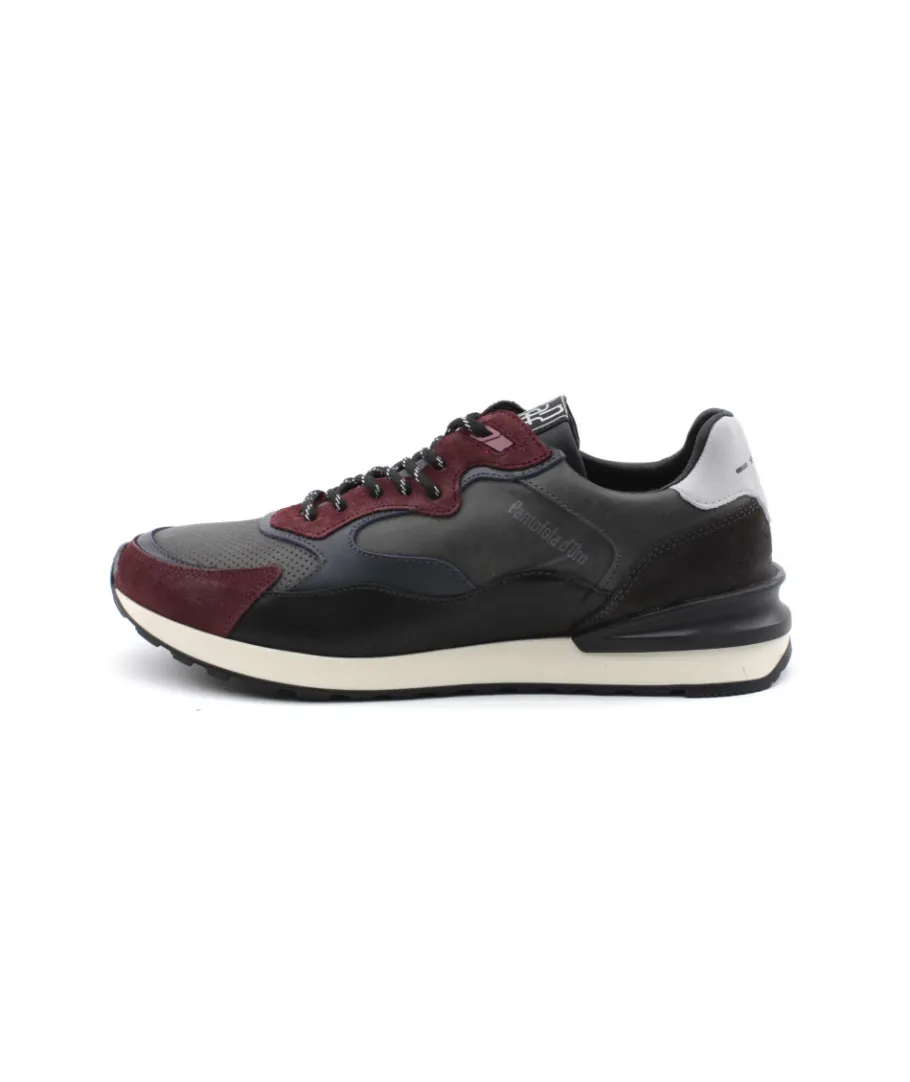 Best Sale L'Empreinte Chaussures PANTOFOLA D'ORO TREVISO RUNNER UOMO LOW antracite
