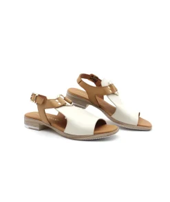 Sale L'Empreinte Chaussures PAULA URBAN 9-661 BANGLA blanc