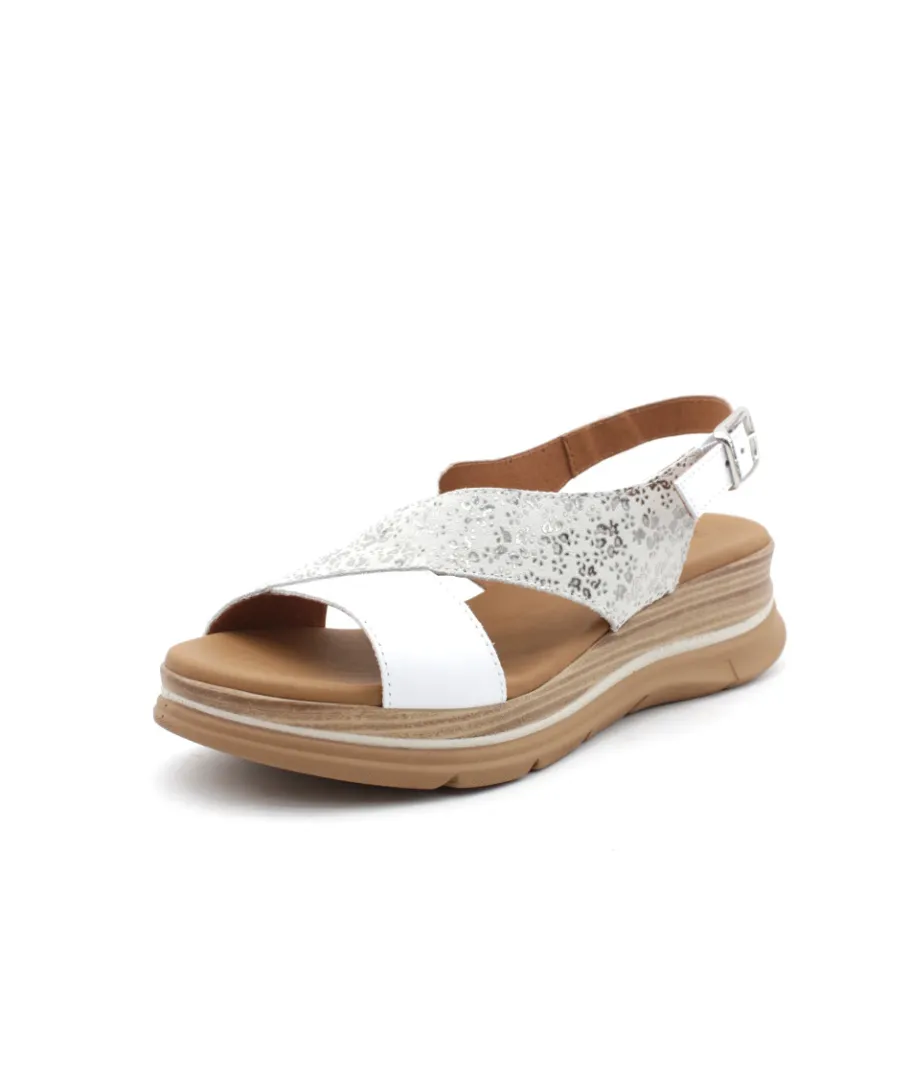 Discount L'Empreinte Chaussures PAULA URBAN 24-532 BANGLA FLOTER blanc