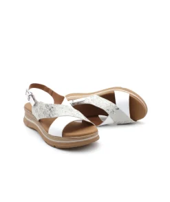 Discount L'Empreinte Chaussures PAULA URBAN 24-532 BANGLA FLOTER blanc