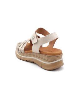Clearance L'Empreinte Chaussures PAULA URBAN 28-570 METAL FUMO beige
