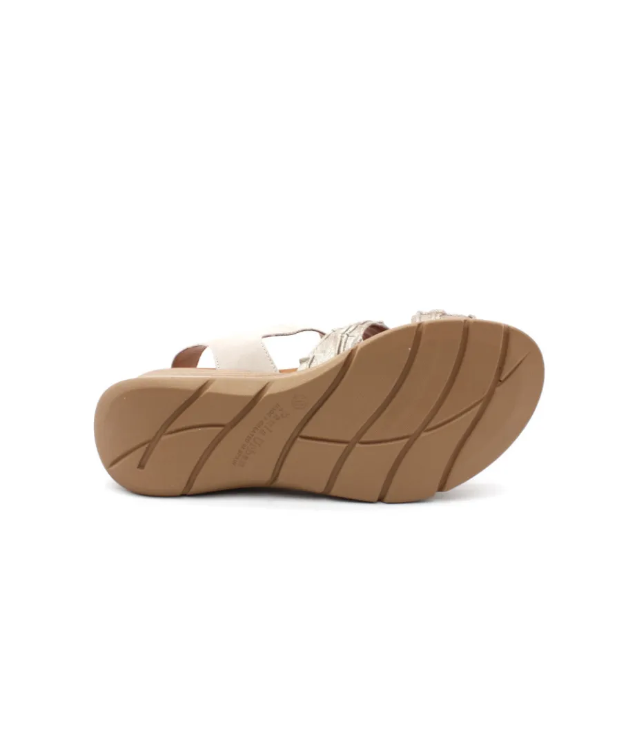 Clearance L'Empreinte Chaussures PAULA URBAN 28-570 METAL FUMO beige