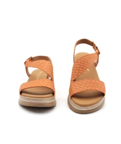 Clearance L'Empreinte Chaussures PAULA URBAN 24-638 NABUK orange