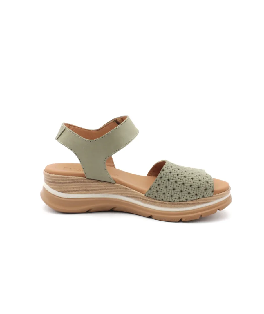 Fashion L'Empreinte Chaussures PAULA URBAN 24-522 NABUK vert