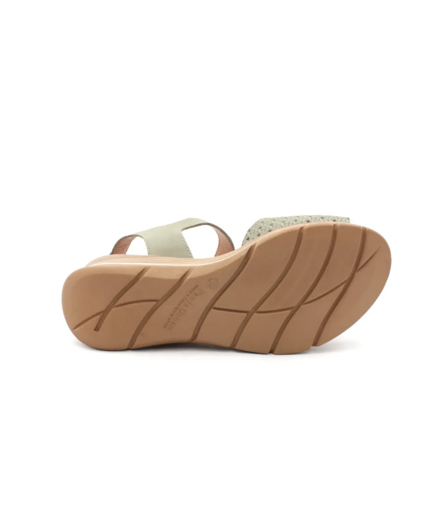 Fashion L'Empreinte Chaussures PAULA URBAN 24-522 NABUK vert