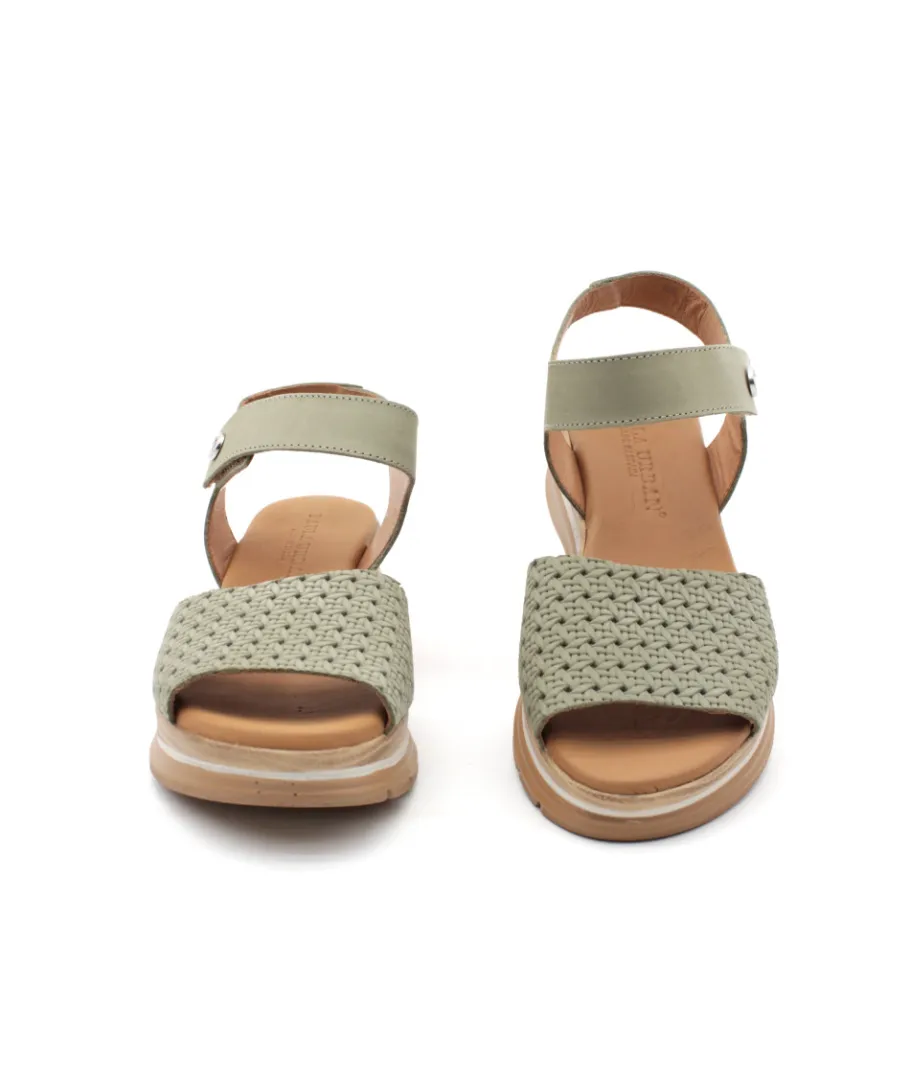 Fashion L'Empreinte Chaussures PAULA URBAN 24-522 NABUK vert