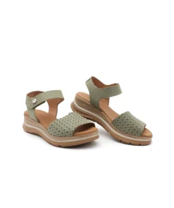 Fashion L'Empreinte Chaussures PAULA URBAN 24-522 NABUK vert