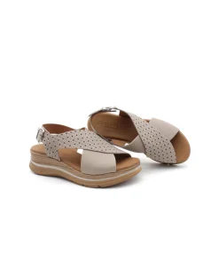 Outlet L'Empreinte Chaussures PAULA URBAN 24-527 NABUK taupe