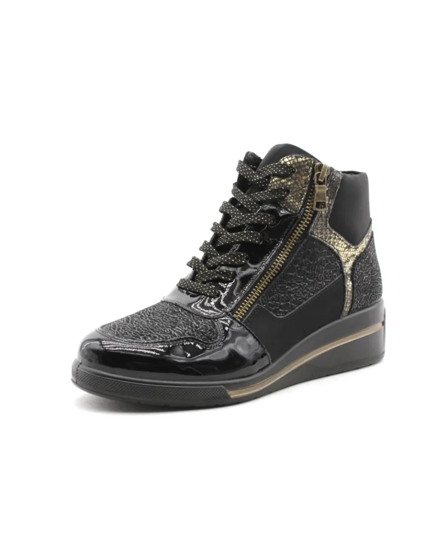 Hot L'Empreinte Chaussures PEDI GIRL ALOAB AMO noir