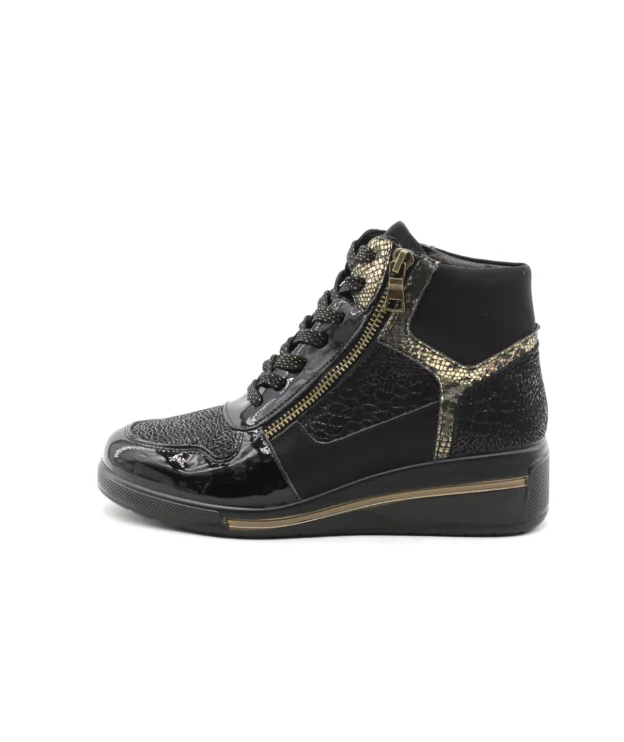 Hot L'Empreinte Chaussures PEDI GIRL ALOAB AMO noir