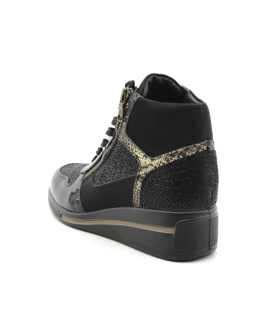 Hot L'Empreinte Chaussures PEDI GIRL ALOAB AMO noir