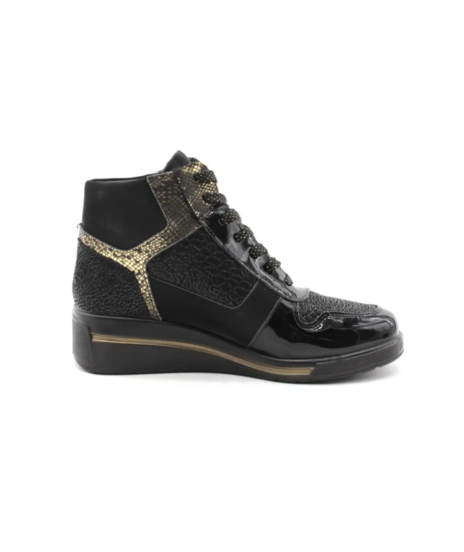 Hot L'Empreinte Chaussures PEDI GIRL ALOAB AMO noir