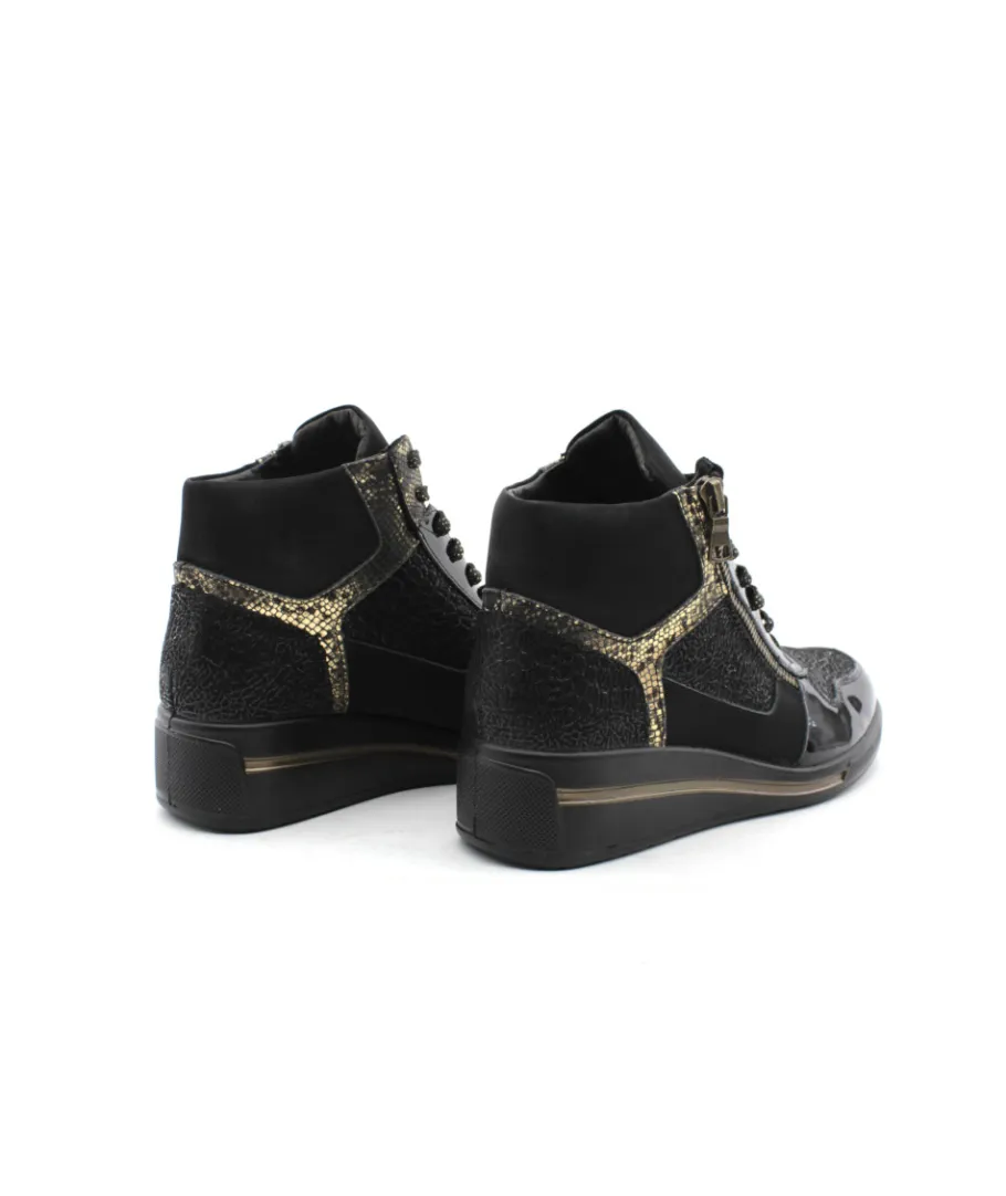 Hot L'Empreinte Chaussures PEDI GIRL ALOAB AMO noir