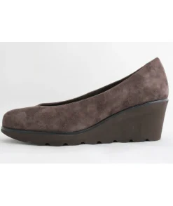 Outlet L'Empreinte Chaussures PERLATO 9062 VELOUR TAUPE