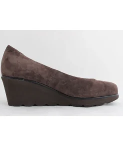 Outlet L'Empreinte Chaussures PERLATO 9062 VELOUR TAUPE