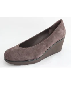 Outlet L'Empreinte Chaussures PERLATO 9062 VELOUR TAUPE