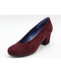 Best Sale L'Empreinte Chaussures PERLATO ESCARPIN 8970 VELOURS bordeaux