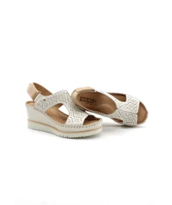 Shop L'Empreinte Chaussures PIKOLINOS AGUADULCE W3Z-1775C1 CREME