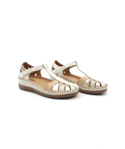 New L'Empreinte Chaussures PIKOLINOS CADAQUES W8K-0705C1 CREME