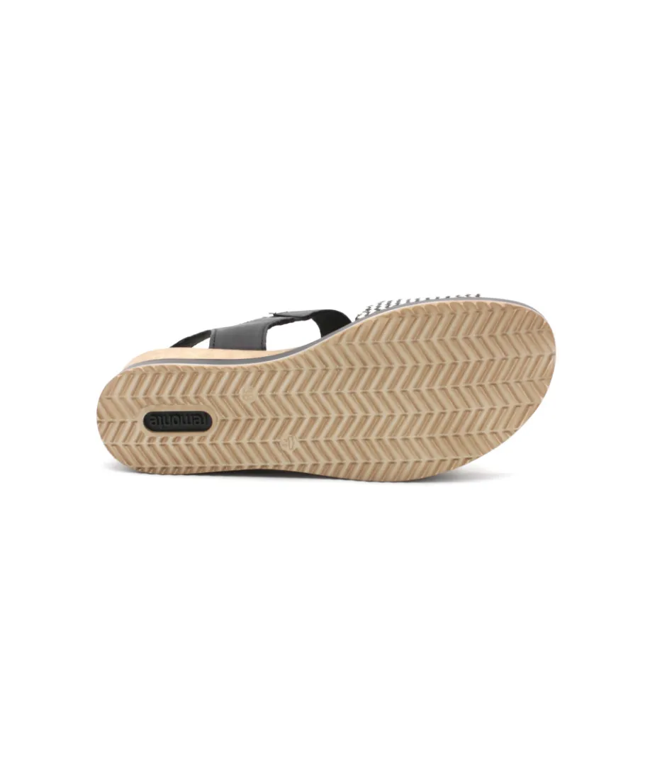 Outlet L'Empreinte Chaussures REMONTE D6453-01 noir