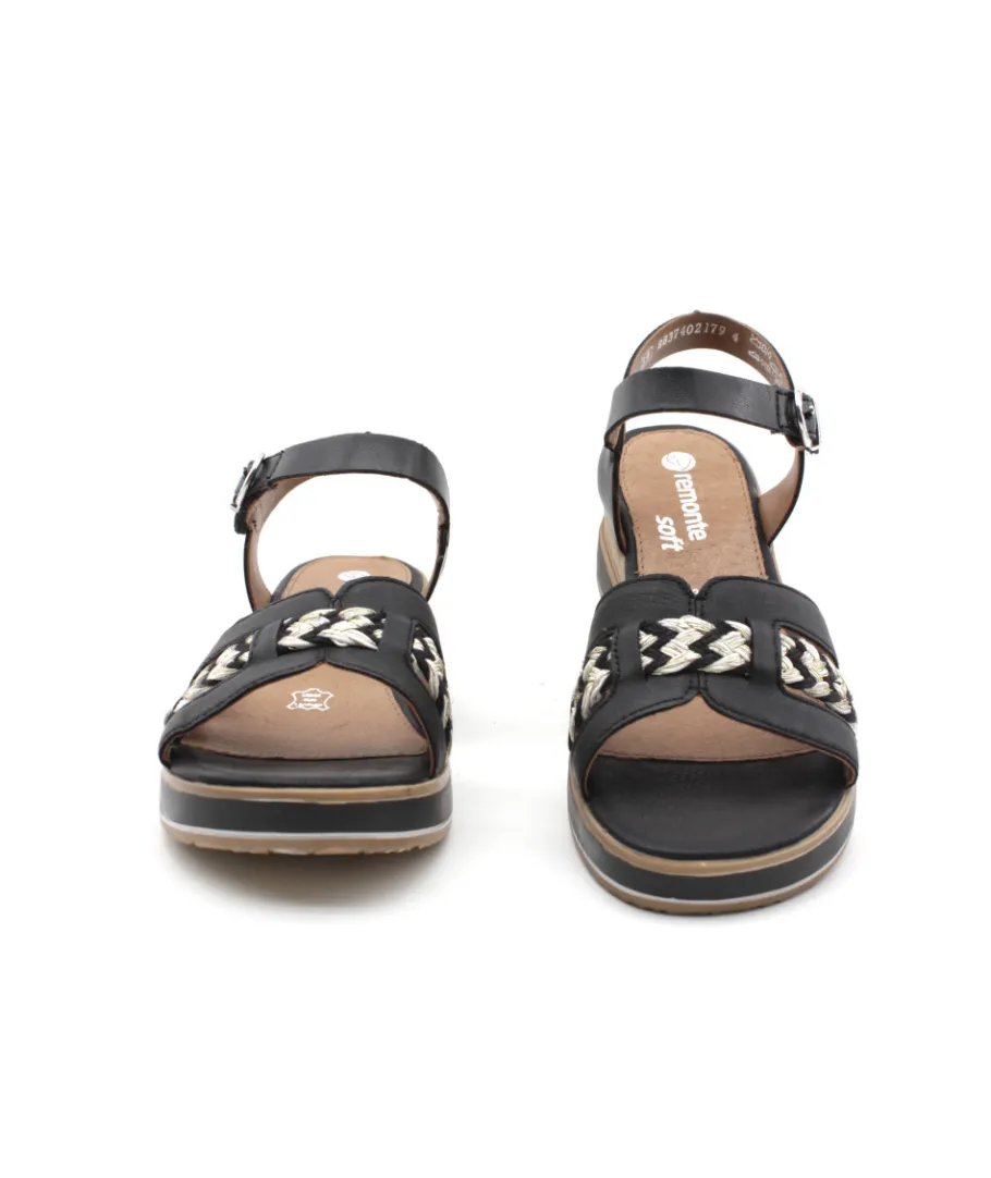 Store L'Empreinte Chaussures REMONTE D6461-02 noir