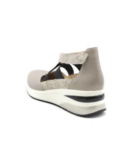 Discount L'Empreinte Chaussures REMONTE D2411-90 argent