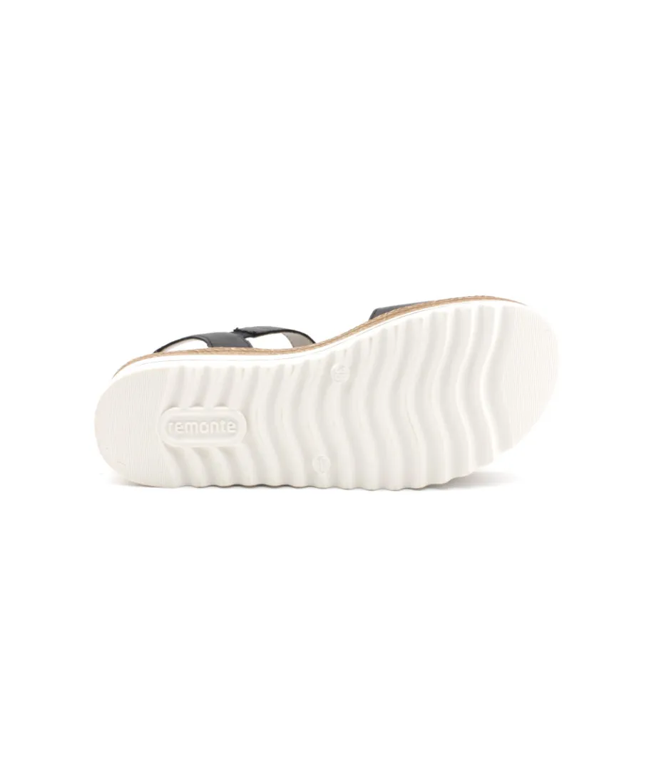 Store L'Empreinte Chaussures REMONTE D0Q52-00 noir