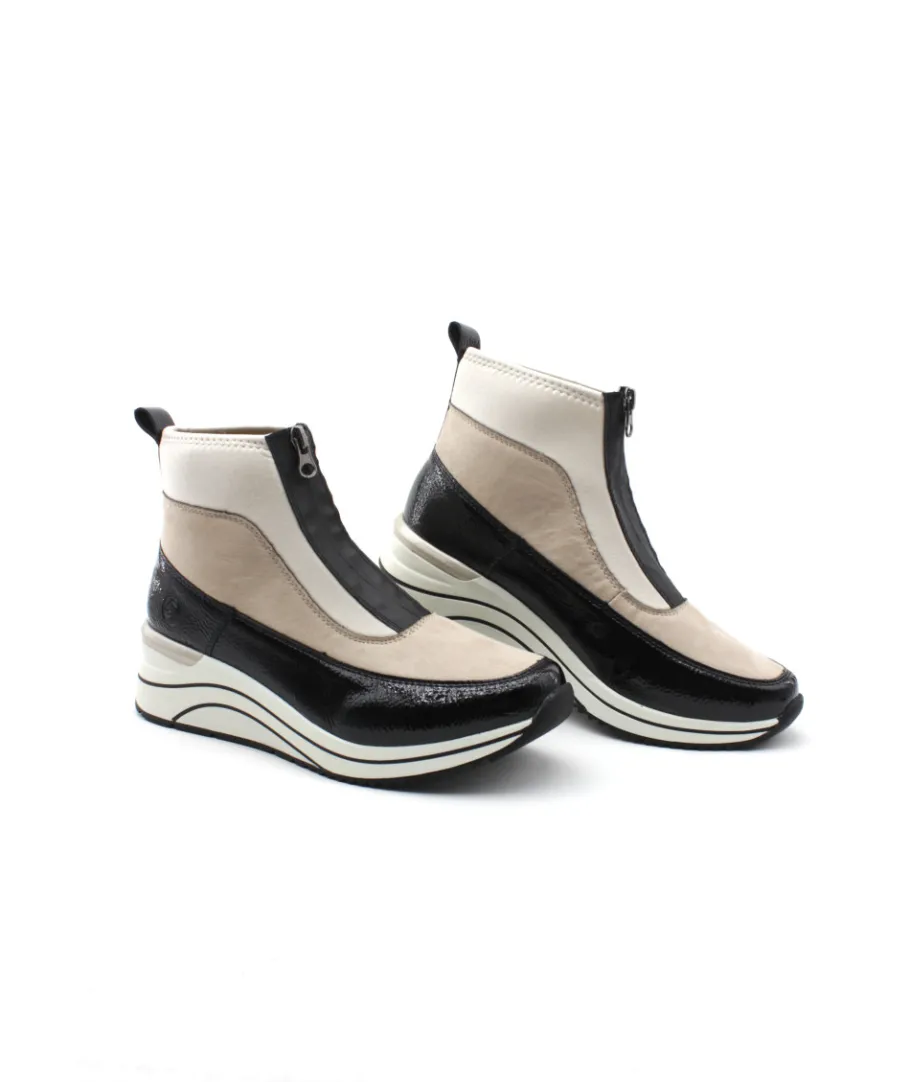 Discount L'Empreinte Chaussures REMONTE D0T71-60 CREME