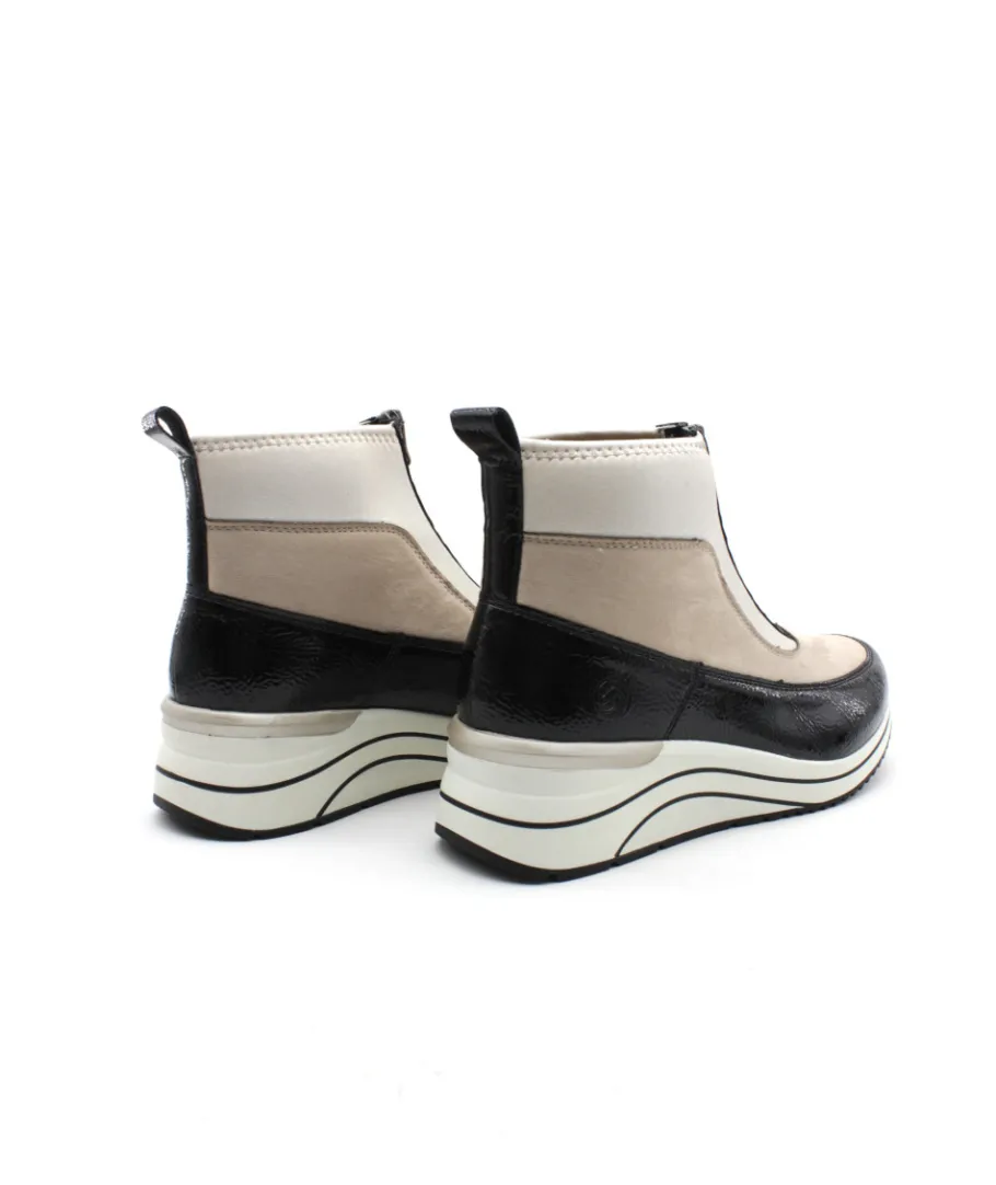 Discount L'Empreinte Chaussures REMONTE D0T71-60 CREME