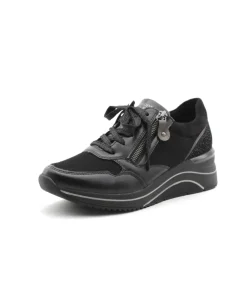 Discount L'Empreinte Chaussures REMONTE D0T01-01 noir